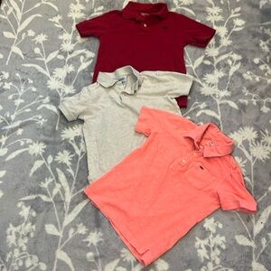 Bundle Polos -Gap Kids /Carter’s/Old Navy Boys S(6//7💚